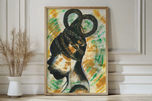 abstract african queen
