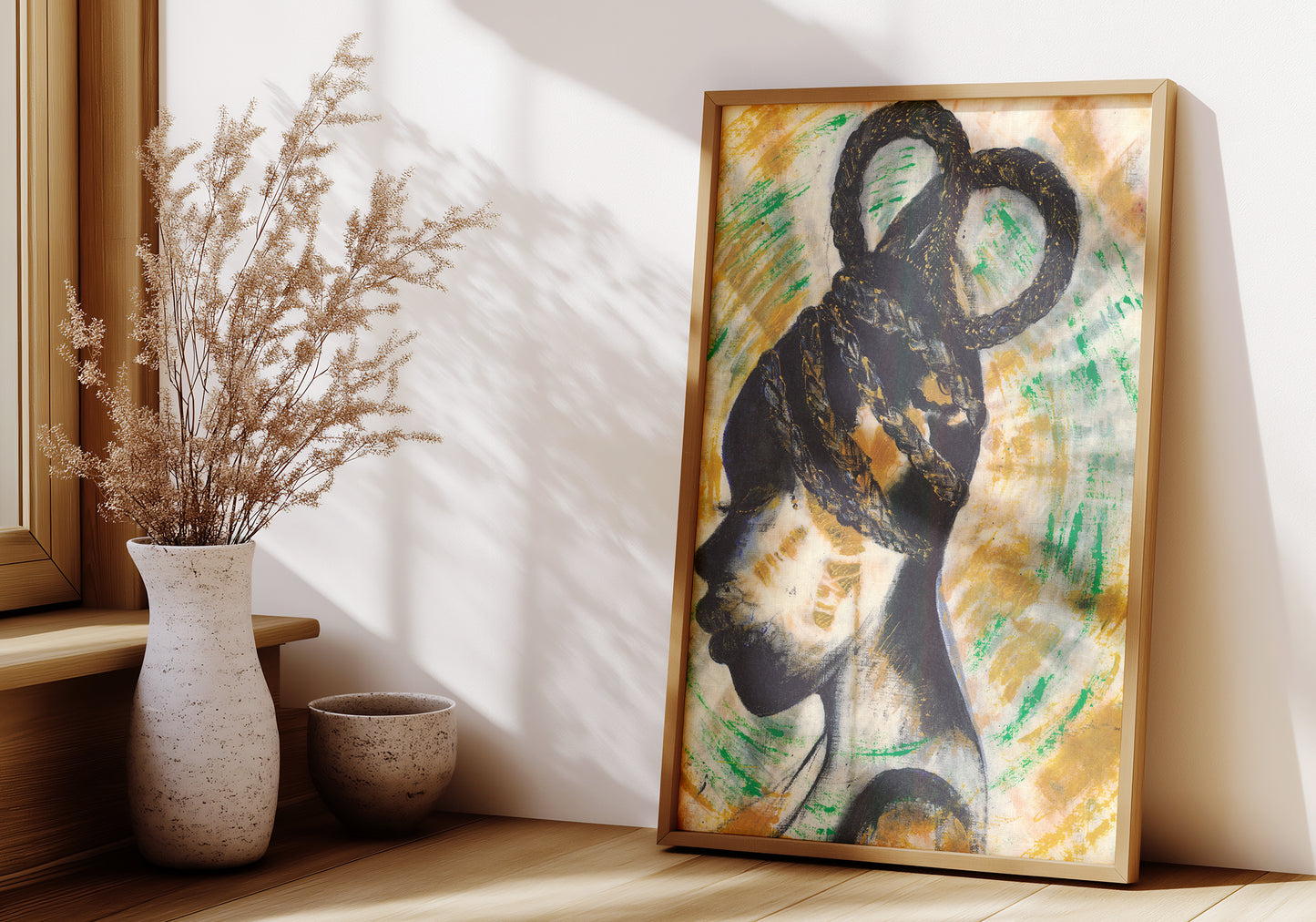 abstract african queen