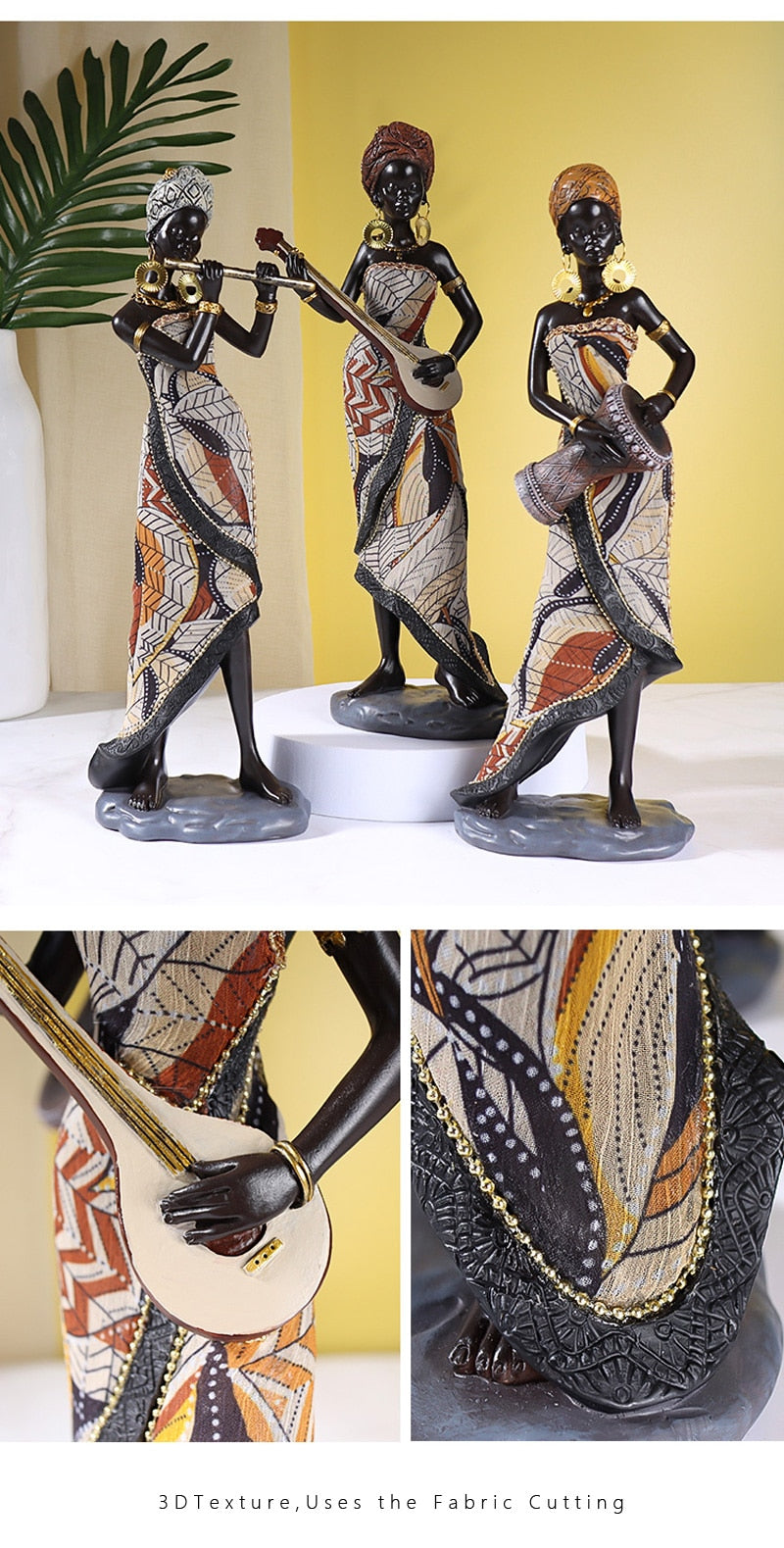 3 Sisters African Ornament